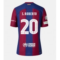 Barcelona Sergi Roberto #20 Hemmatröja 2023-24 Korta ärmar